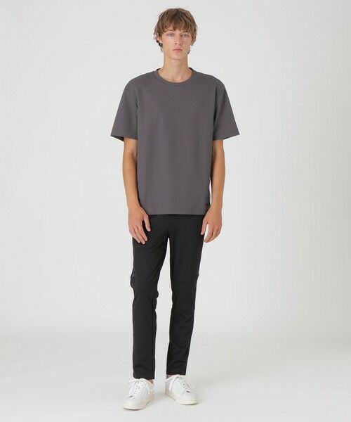 BLUE LABEL / BLACK LABEL CRESTBRIDGE / ブルーレーベル / ブラックレーベル・クレストブリッジ  カットソー | 【一部店舗限定】テクスチャータックサイドチェックTシャツ | 詳細7