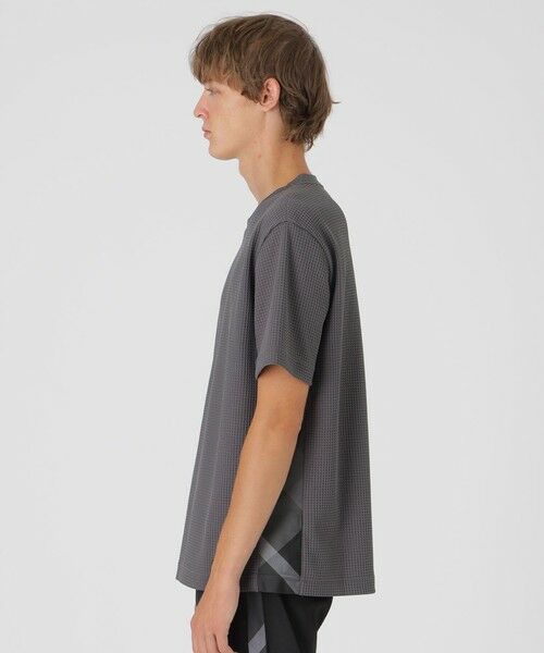 BLUE LABEL / BLACK LABEL CRESTBRIDGE / ブルーレーベル / ブラックレーベル・クレストブリッジ  カットソー | 【一部店舗限定】テクスチャータックサイドチェックTシャツ | 詳細8