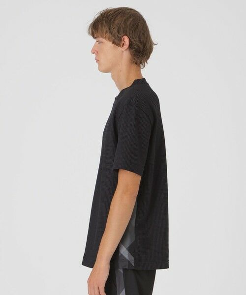 BLUE LABEL / BLACK LABEL CRESTBRIDGE / ブルーレーベル / ブラックレーベル・クレストブリッジ  カットソー | 【一部店舗限定】テクスチャータックサイドチェックTシャツ | 詳細14