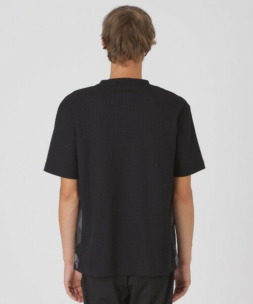 BLUE LABEL / BLACK LABEL CRESTBRIDGE / ブルーレーベル / ブラックレーベル・クレストブリッジ  カットソー | 【一部店舗限定】テクスチャータックサイドチェックTシャツ | 詳細15