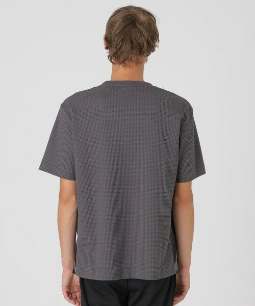 BLUE LABEL / BLACK LABEL CRESTBRIDGE / ブルーレーベル / ブラックレーベル・クレストブリッジ  カットソー | 【一部店舗限定】テクスチャータックサイドチェックTシャツ | 詳細12