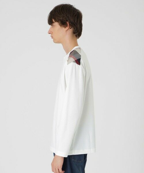 BLUE LABEL / BLACK LABEL CRESTBRIDGE / ブルーレーベル / ブラックレーベル・クレストブリッジ  カットソー | 【一部店舗限定】ショルダーチェックカットソー | 詳細2