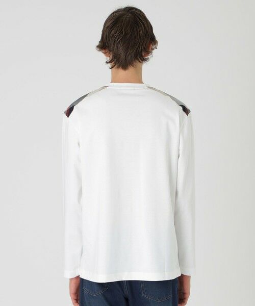 BLUE LABEL / BLACK LABEL CRESTBRIDGE / ブルーレーベル / ブラックレーベル・クレストブリッジ  カットソー | 【一部店舗限定】ショルダーチェックカットソー | 詳細3