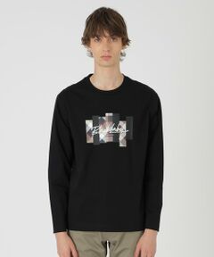 BLUE LABEL / BLACK LABEL CRESTBRIDGE / ブルーレーベル / ブラックレーベル・クレストブリッジ  カットソー | 【一部店舗限定】ジオメトリックグラフィックカットソー