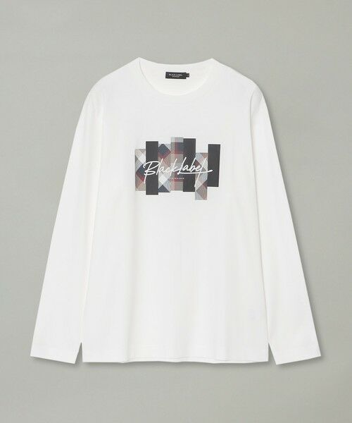 BLUE LABEL / BLACK LABEL CRESTBRIDGE / ブルーレーベル / ブラックレーベル・クレストブリッジ  カットソー | 【一部店舗限定】ジオメトリックグラフィックカットソー | 詳細5