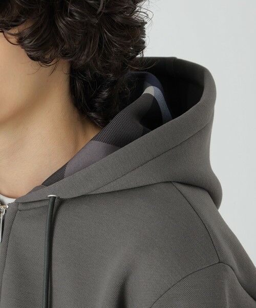 BLUE LABEL / BLACK LABEL CRESTBRIDGE / ブルーレーベル / ブラックレーベル・クレストブリッジ  カットソー | 【一部店舗限定】サイドチェックダンボールパーカー | 詳細5