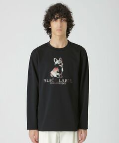 BLUE LABEL / BLACK LABEL CRESTBRIDGE / ブルーレーベル / ブラックレーベル・クレストブリッジ  カットソー | 【一部店舗限定】ブリティッシュコーギーグラフィックカットソー
