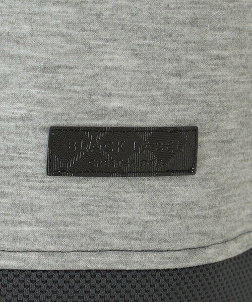 BLUE LABEL / BLACK LABEL CRESTBRIDGE / ブルーレーベル / ブラックレーベル・クレストブリッジ  カットソー | 【一部店舗限定】クレストブリッジチェックパッチワークスウェットシャツ | 詳細9
