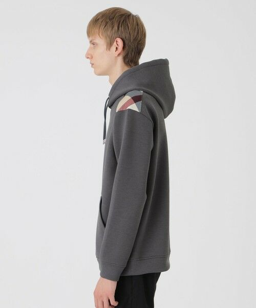 BLUE LABEL / BLACK LABEL CRESTBRIDGE / ブルーレーベル / ブラックレーベル・クレストブリッジ  カットソー | 【一部店舗限定】ショルダーチェックロゴフーディー | 詳細7