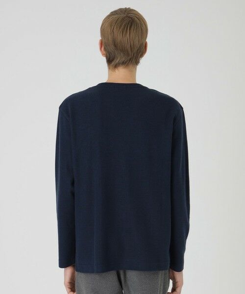 BLUE LABEL / BLACK LABEL CRESTBRIDGE / ブルーレーベル / ブラックレーベル・クレストブリッジ  カットソー | 【一部店舗限定】チェックストライプパッチワークニットソー | 詳細11