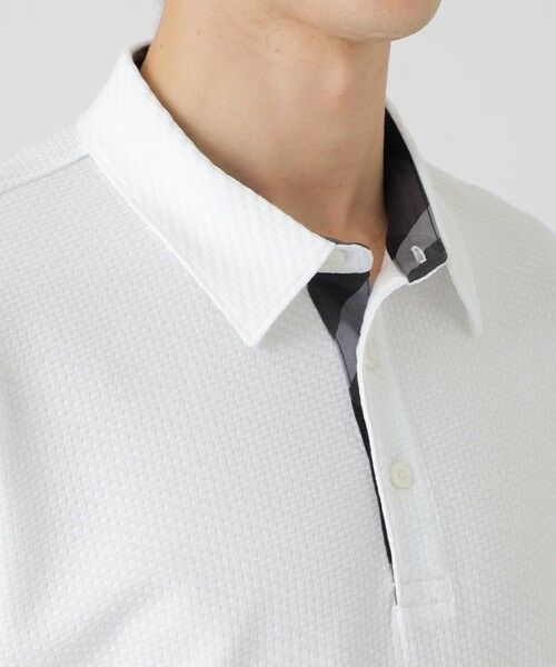 BLUE LABEL / BLACK LABEL CRESTBRIDGE / ブルーレーベル / ブラックレーベル・クレストブリッジ  カットソー | 【一部店舗限定】ジグザグリンクスポロシャツ | 詳細4