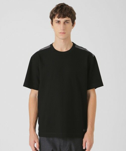 BLUE LABEL / BLACK LABEL CRESTBRIDGE / ブルーレーベル / ブラックレーベル・クレストブリッジ  カットソー | 【一部店舗限定】ジグザグリンクスTシャツ（ブラック）