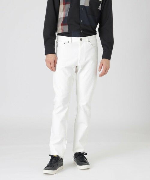 BLUE LABEL / BLACK LABEL CRESTBRIDGE / ブルーレーベル / ブラックレーベル・クレストブリッジ  その他パンツ | エバーカラーリジッドデニム（オフホワイト1）