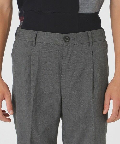 BLUE LABEL / BLACK LABEL CRESTBRIDGE / ブルーレーベル / ブラックレーベル・クレストブリッジ  その他パンツ | クールマックスバーズアイテーラードショートパンツ | 詳細4