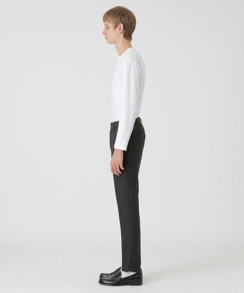 BLUE LABEL / BLACK LABEL CRESTBRIDGE / ブルーレーベル / ブラックレーベル・クレストブリッジ  その他パンツ | 【一部店舗限定】ダブルフェイスメランジトラウザーズ | 詳細2