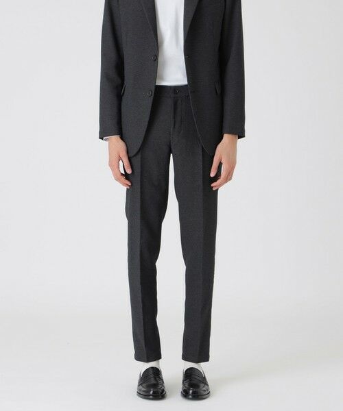 BLUE LABEL / BLACK LABEL CRESTBRIDGE / ブルーレーベル / ブラックレーベル・クレストブリッジ  その他パンツ | 【一部店舗限定】ダブルフェイスメランジトラウザーズ（ネイビー1）