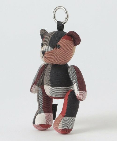 BLUE LABEL / BLACK LABEL CRESTBRIDGE / ブルーレーベル / ブラックレーベル・クレストブリッジ  その他小物 | クレストブリッジチェックベアチャーム（レッド3）
