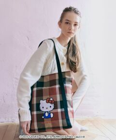 BLUE LABEL / BLACK LABEL CRESTBRIDGE / ブルーレーベル / ブラックレーベル・クレストブリッジ  ショルダーバッグ | 【ハローキティコラボ】クレストブリッジチェックビッグトート