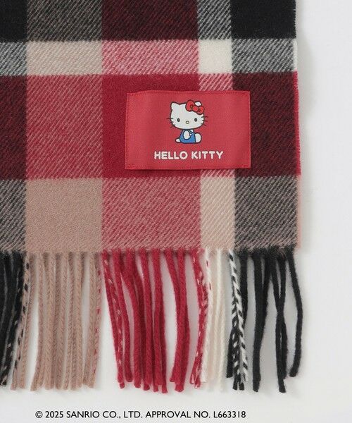BLUE LABEL / BLACK LABEL CRESTBRIDGE / ブルーレーベル / ブラックレーベル・クレストブリッジ  マフラー・ショール・スヌード・ストール | 【ハローキティコラボ】クレストブリッジチェックマフラー | 詳細2