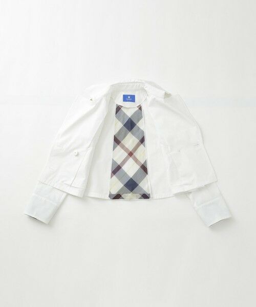 BLUE LABEL / BLACK LABEL CRESTBRIDGE / ブルーレーベル / ブラックレーベル・クレストブリッジ  その他アウター | 【一部店舗限定】エンザイムシャンブレーショートコート | 詳細8