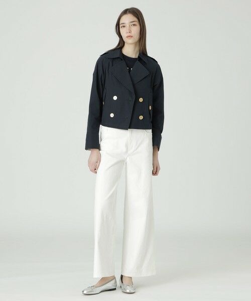 BLUE LABEL / BLACK LABEL CRESTBRIDGE / ブルーレーベル / ブラックレーベル・クレストブリッジ  その他アウター | 【一部店舗限定】エンザイムシャンブレーショートコート | 詳細10