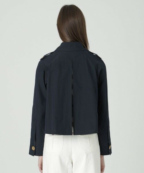 BLUE LABEL / BLACK LABEL CRESTBRIDGE / ブルーレーベル / ブラックレーベル・クレストブリッジ  その他アウター | 【一部店舗限定】エンザイムシャンブレーショートコート | 詳細13