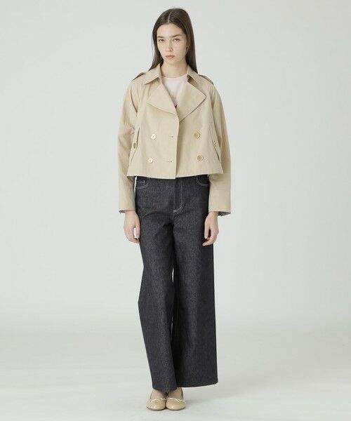 BLUE LABEL / BLACK LABEL CRESTBRIDGE / ブルーレーベル / ブラックレーベル・クレストブリッジ  その他アウター | 【一部店舗限定】エンザイムシャンブレーショートコート | 詳細19