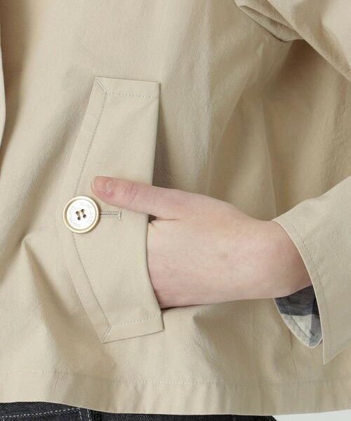 BLUE LABEL / BLACK LABEL CRESTBRIDGE / ブルーレーベル / ブラックレーベル・クレストブリッジ  その他アウター | 【一部店舗限定】エンザイムシャンブレーショートコート | 詳細24