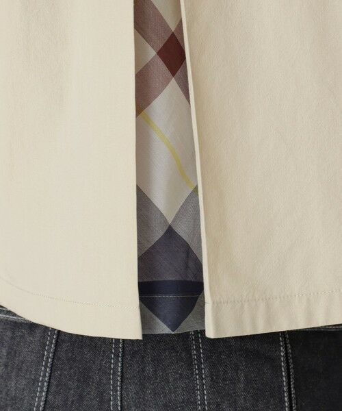 BLUE LABEL / BLACK LABEL CRESTBRIDGE / ブルーレーベル / ブラックレーベル・クレストブリッジ  その他アウター | 【一部店舗限定】エンザイムシャンブレーショートコート | 詳細25