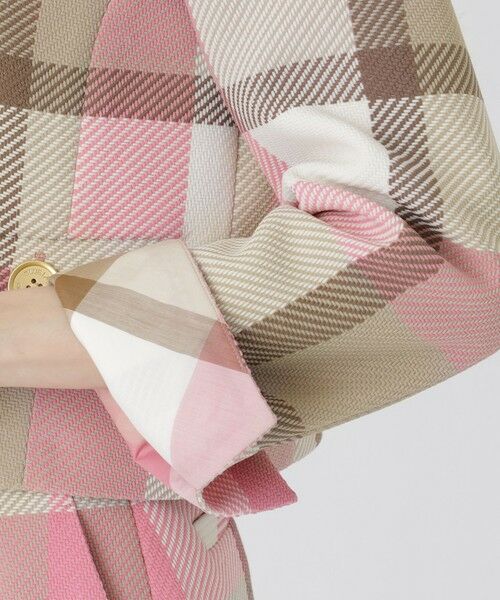 BLUE LABEL / BLACK LABEL CRESTBRIDGE / ブルーレーベル / ブラックレーベル・クレストブリッジ  その他アウター | 【一部店舗限定】クレストブリッジチェックツィードジャケット | 詳細5