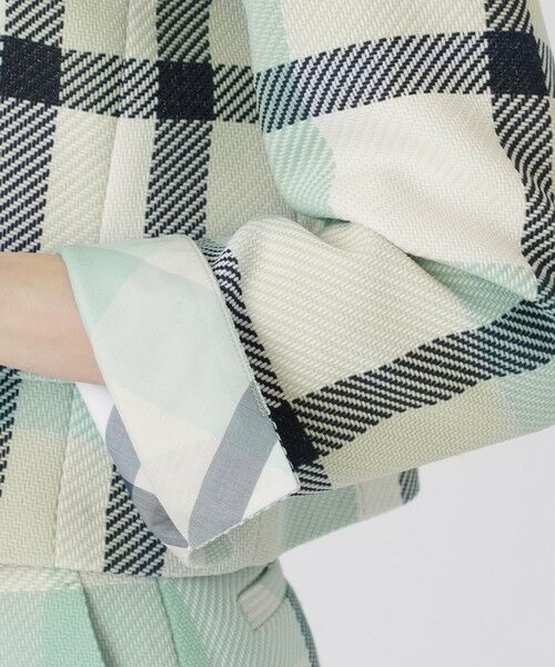 BLUE LABEL / BLACK LABEL CRESTBRIDGE / ブルーレーベル / ブラックレーベル・クレストブリッジ  その他アウター | 【一部店舗限定】クレストブリッジチェックツィードジャケット | 詳細14