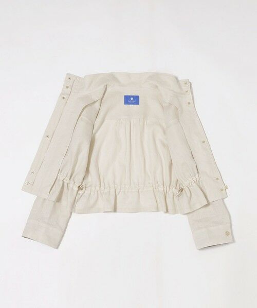 BLUE LABEL / BLACK LABEL CRESTBRIDGE / ブルーレーベル / ブラックレーベル・クレストブリッジ  その他アウター | 【店舗限定】ソフトリネンショートブルゾン | 詳細7