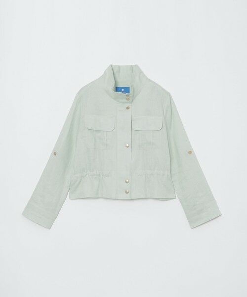 BLUE LABEL / BLACK LABEL CRESTBRIDGE / ブルーレーベル / ブラックレーベル・クレストブリッジ  その他アウター | 【店舗限定】ソフトリネンショートブルゾン | 詳細16
