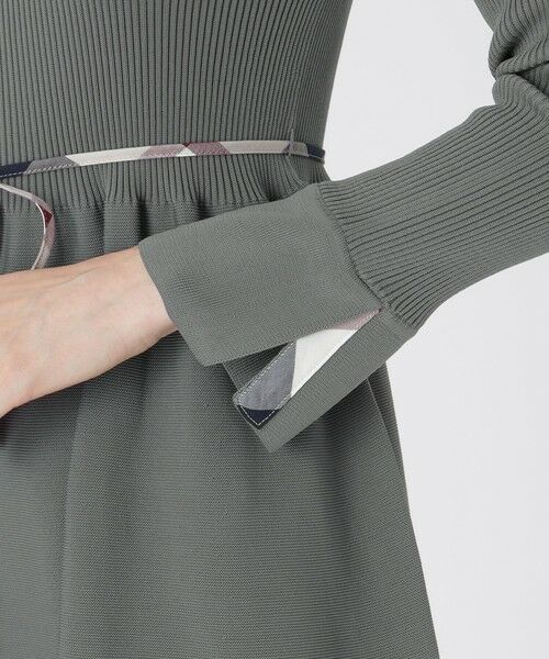 BLUE LABEL / BLACK LABEL CRESTBRIDGE / ブルーレーベル / ブラックレーベル・クレストブリッジ  ドレス | スポンディッシュポリエステルニットドレス | 詳細5