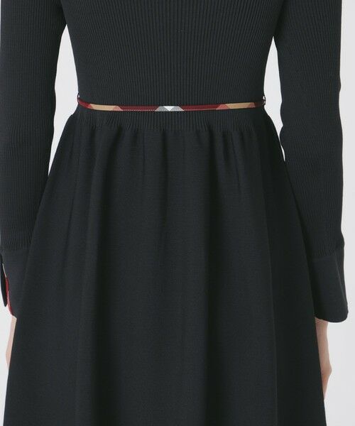 BLUE LABEL / BLACK LABEL CRESTBRIDGE / ブルーレーベル / ブラックレーベル・クレストブリッジ  ドレス | スポンディッシュポリエステルニットドレス | 詳細10