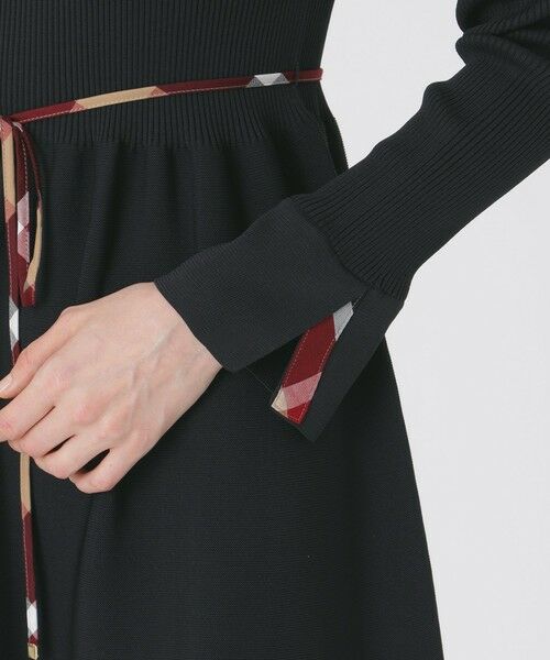 BLUE LABEL / BLACK LABEL CRESTBRIDGE / ブルーレーベル / ブラックレーベル・クレストブリッジ  ドレス | スポンディッシュポリエステルニットドレス | 詳細11