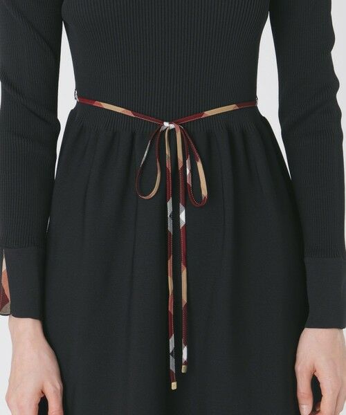 BLUE LABEL / BLACK LABEL CRESTBRIDGE / ブルーレーベル / ブラックレーベル・クレストブリッジ  ドレス | スポンディッシュポリエステルニットドレス | 詳細9