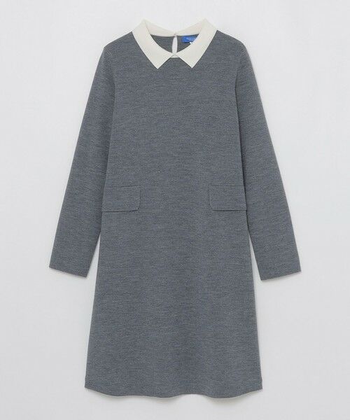 BLUE LABEL / BLACK LABEL CRESTBRIDGE / ブルーレーベル / ブラックレーベル・クレストブリッジ  ドレス | 襟付きニットドレス | 詳細4