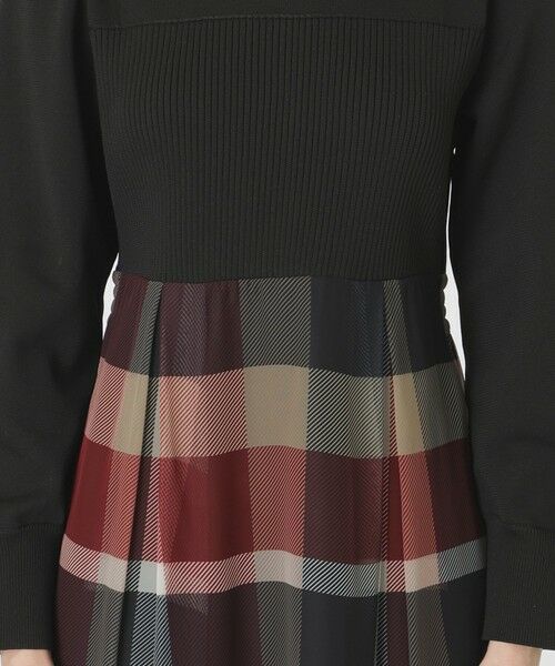 BLUE LABEL / BLACK LABEL CRESTBRIDGE / ブルーレーベル / ブラックレーベル・クレストブリッジ  ドレス | シフォンコンビドレス | 詳細3