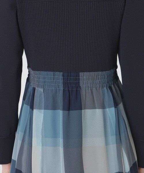 BLUE LABEL / BLACK LABEL CRESTBRIDGE / ブルーレーベル / ブラックレーベル・クレストブリッジ  ドレス | シフォンコンビドレス | 詳細10