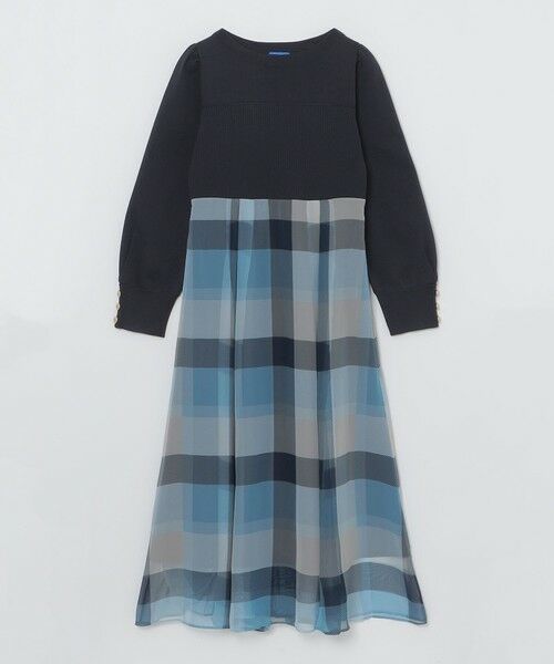 BLUE LABEL / BLACK LABEL CRESTBRIDGE / ブルーレーベル / ブラックレーベル・クレストブリッジ  ドレス | シフォンコンビドレス | 詳細12