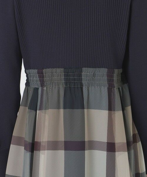 BLUE LABEL / BLACK LABEL CRESTBRIDGE / ブルーレーベル / ブラックレーベル・クレストブリッジ  ドレス | シフォンコンビドレス | 詳細16