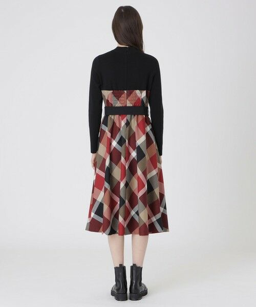 BLUE LABEL / BLACK LABEL CRESTBRIDGE / ブルーレーベル / ブラックレーベル・クレストブリッジ  ドレス | ビスチェドッキングドレス | 詳細2