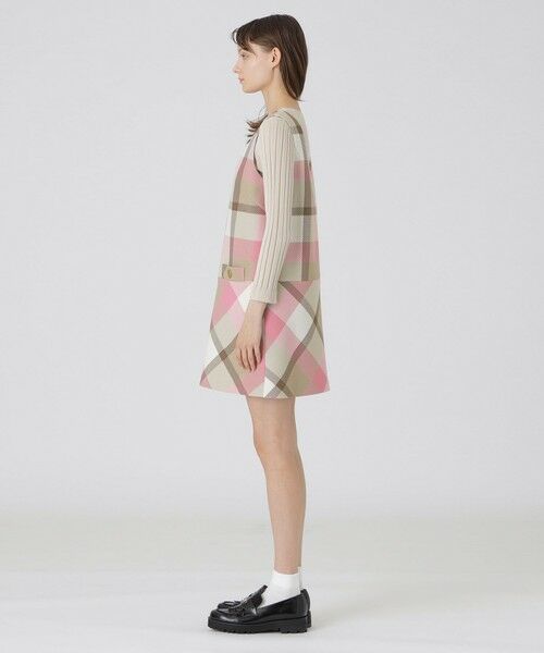 BLUE LABEL / BLACK LABEL CRESTBRIDGE / ブルーレーベル / ブラックレーベル・クレストブリッジ  ドレス | 【一部店舗限定】クレストブリッジチェックツィードワンピース | 詳細1