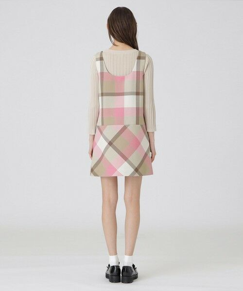 BLUE LABEL / BLACK LABEL CRESTBRIDGE / ブルーレーベル / ブラックレーベル・クレストブリッジ  ドレス | 【一部店舗限定】クレストブリッジチェックツィードワンピース | 詳細2