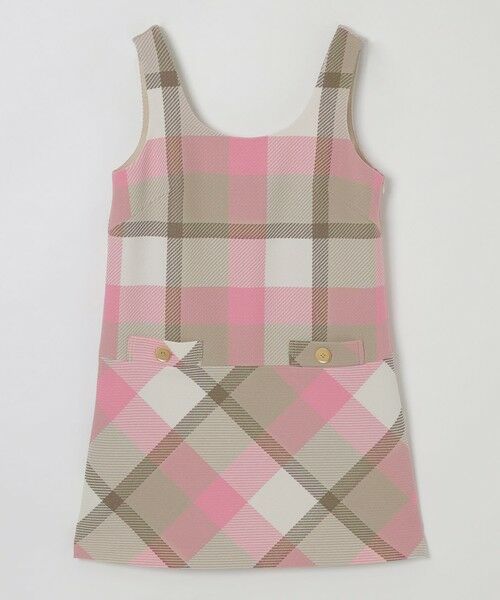 BLUE LABEL / BLACK LABEL CRESTBRIDGE / ブルーレーベル / ブラックレーベル・クレストブリッジ  ドレス | 【一部店舗限定】クレストブリッジチェックツィードワンピース | 詳細4