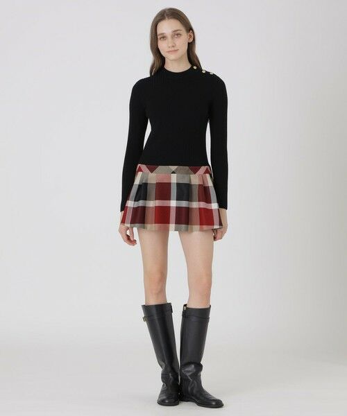 BLUE LABEL / BLACK LABEL CRESTBRIDGE / ブルーレーベル / ブラックレーベル・クレストブリッジ  ドレス | （レッド1）