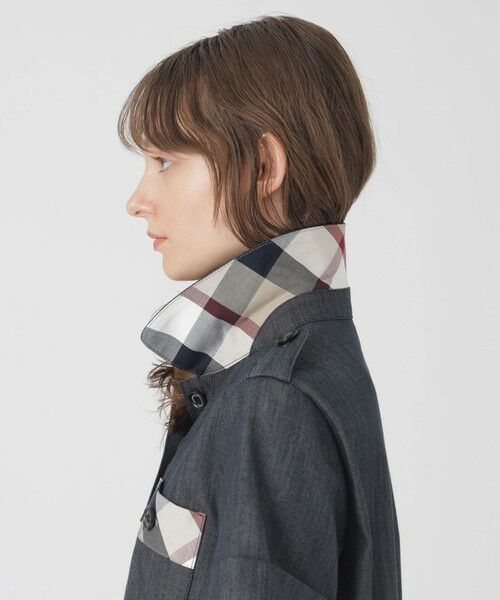 BLUE LABEL / BLACK LABEL CRESTBRIDGE / ブルーレーベル / ブラックレーベル・クレストブリッジ ドレス | 【店舗限定】スラブシャンブレーデニムワンピース | 詳細3