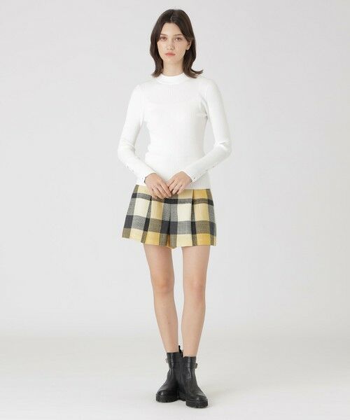 BLUE LABEL / BLACK LABEL CRESTBRIDGE / ブルーレーベル / ブラックレーベル・クレストブリッジ  ニット・セーター | レーヨンストレッチハイネックニット | 詳細1