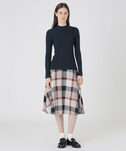 BLUE LABEL / BLACK LABEL CRESTBRIDGE / ブルーレーベル / ブラックレーベル・クレストブリッジ  ニット・セーター | レーヨンストレッチハイネックニット | 詳細11